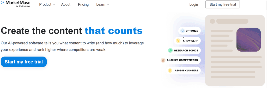 market muse Semrush SEO Writing Assistant Alternatives