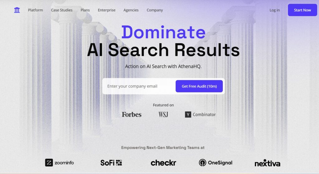 athenaHQ Best Peec AI Alternatives