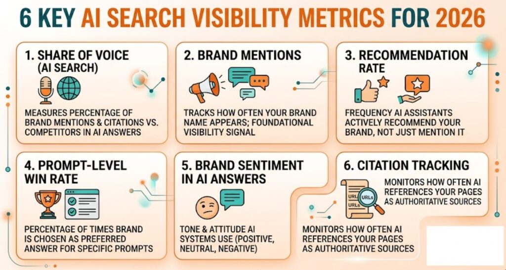 6 AI Search Visibility Metrics You Can’t Ignore in 2026