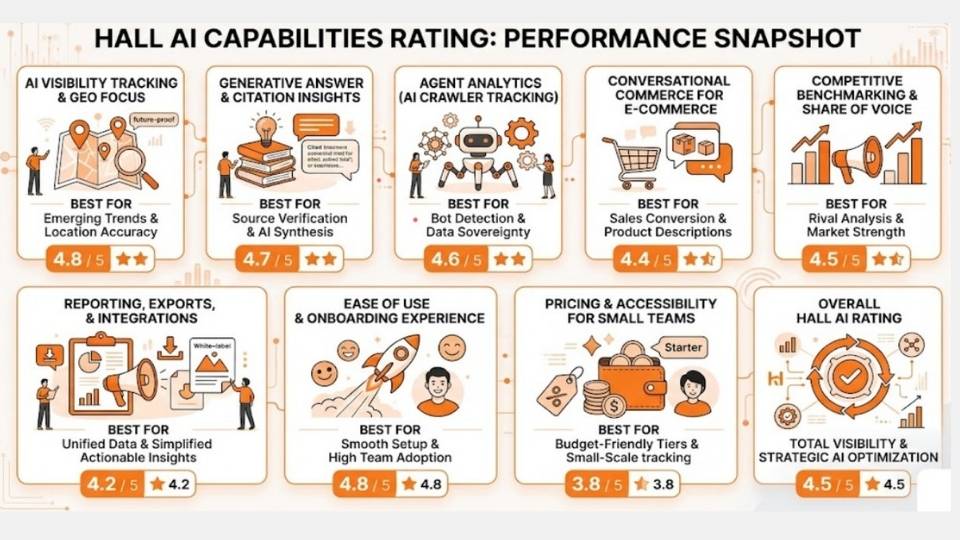 Hall AI Review capabilities ratings