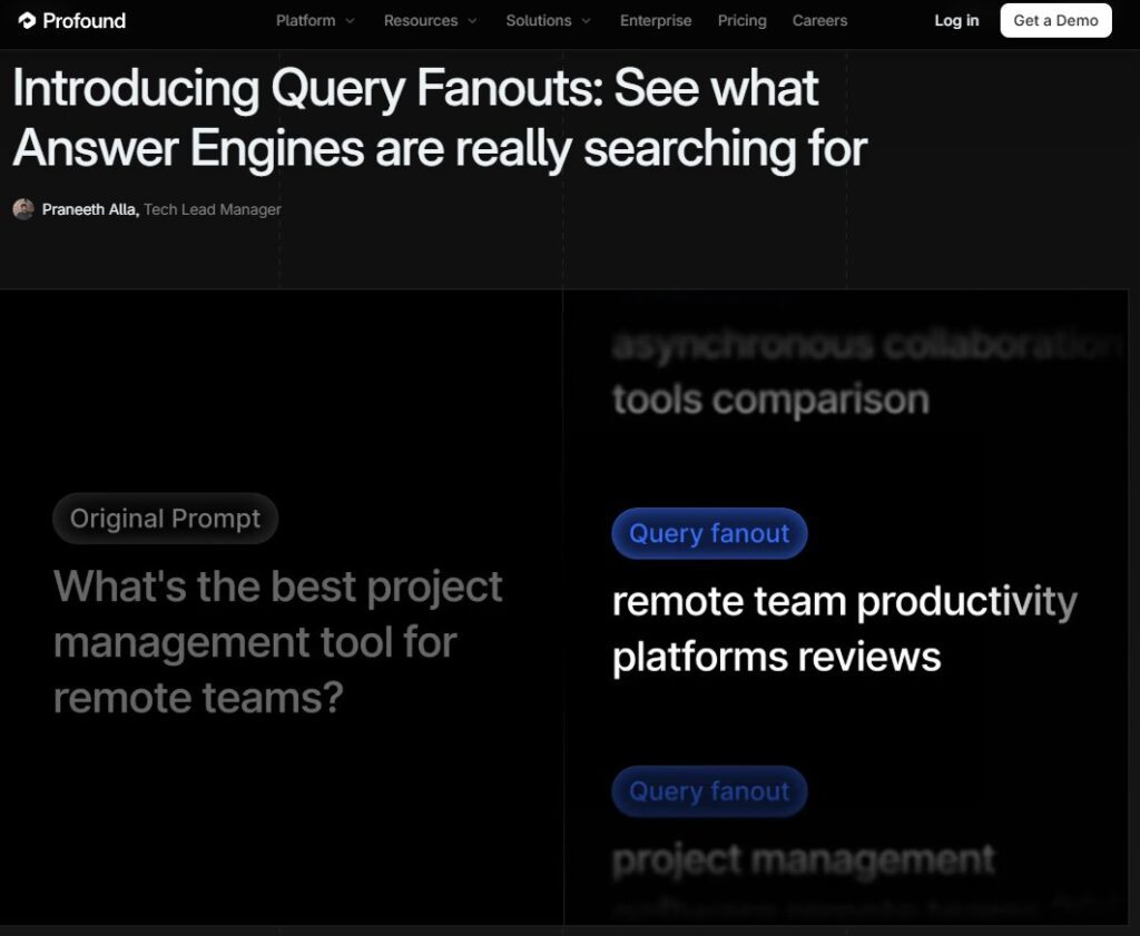 profound query fanout