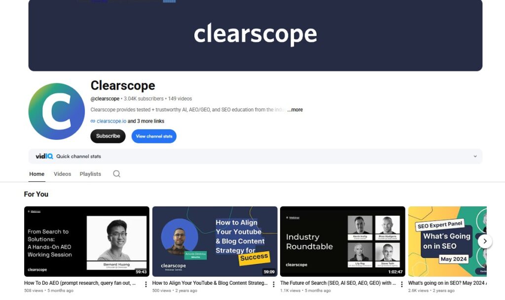 clearscope AI