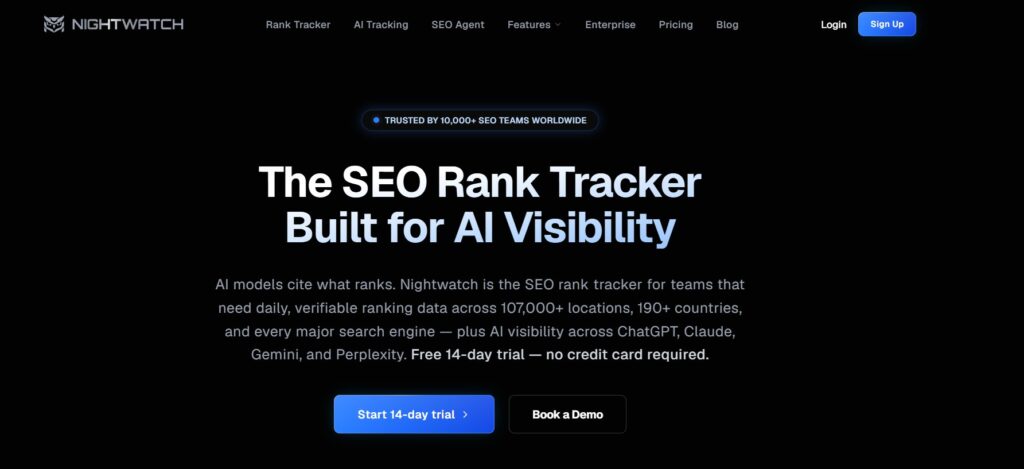 nightwatch review rank tracking