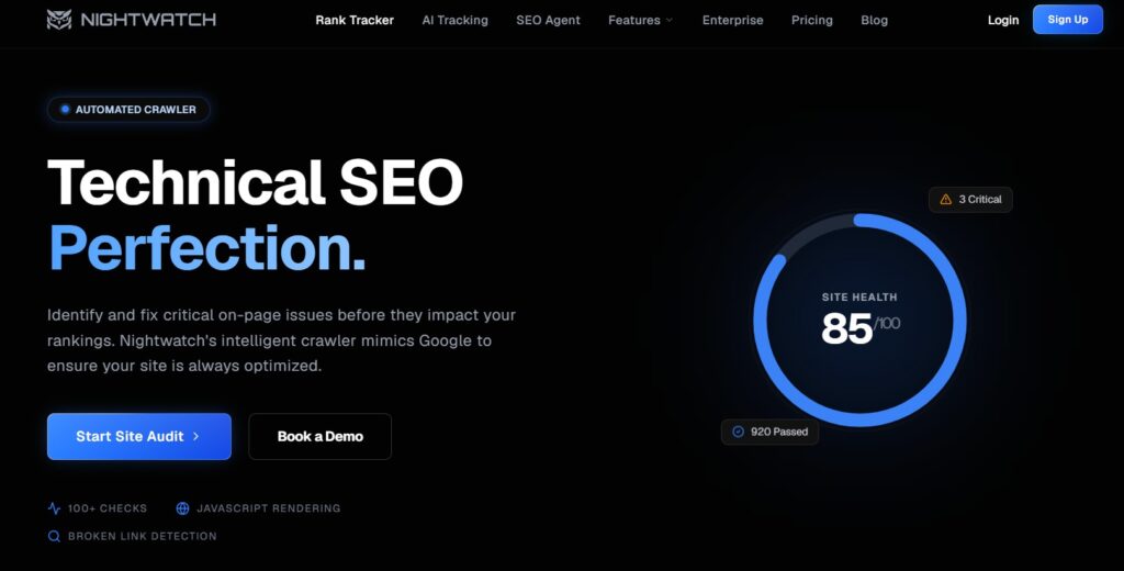 nightwatch review site audit